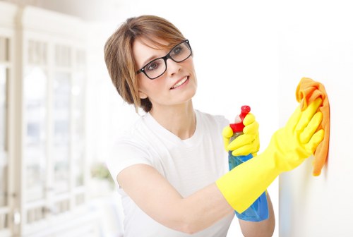 Items being removed during a house clearance service in Kennington