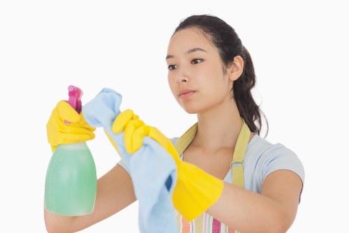 Carpet cleaning risk assessment and equipment setup