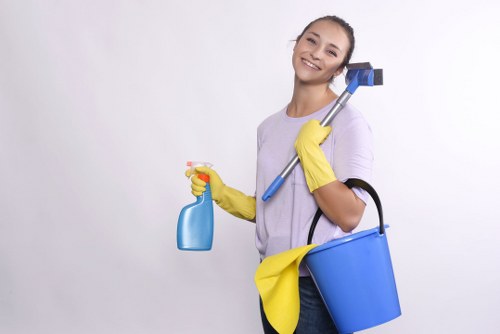 Carpet cleaning for a Kennington retail or office premises corridor