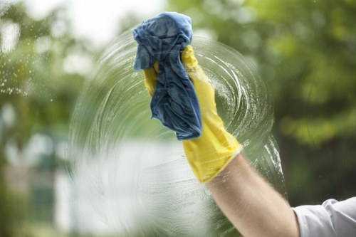 Local cleaners working in a Kennington residential property with varied room types