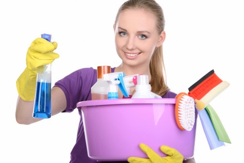 Commercial carpet stain treatment and maintenance cleaning in Kennington